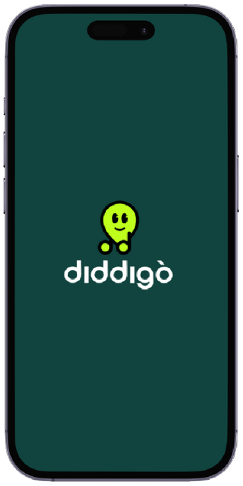 Diddigò App Logo on the Smartphone Screen