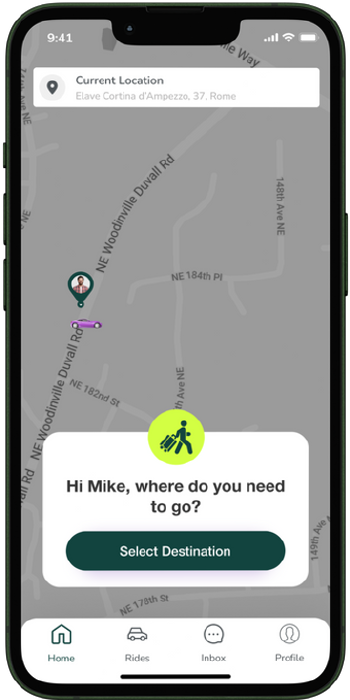 How does Diddigò work? - 1st Screenshot of Diddigò App - for Driver