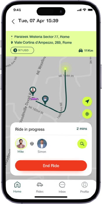 How does it work? - 5th Screenshot of Diddigò App - for Passengers