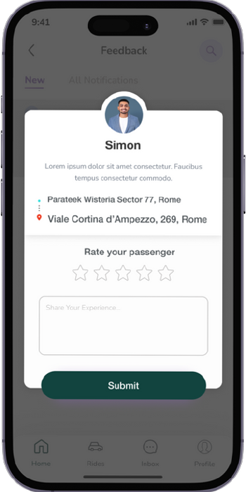 How does it work? - 6th Screenshot of Diddigò App - for Passengers