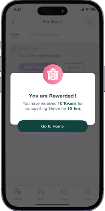 How does it work? - 7th Screenshot of Diddigò App - for Passengers