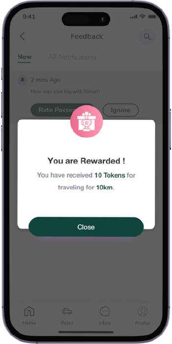 How does it work? - 7th Screenshot of Diddigò App - for Passengers