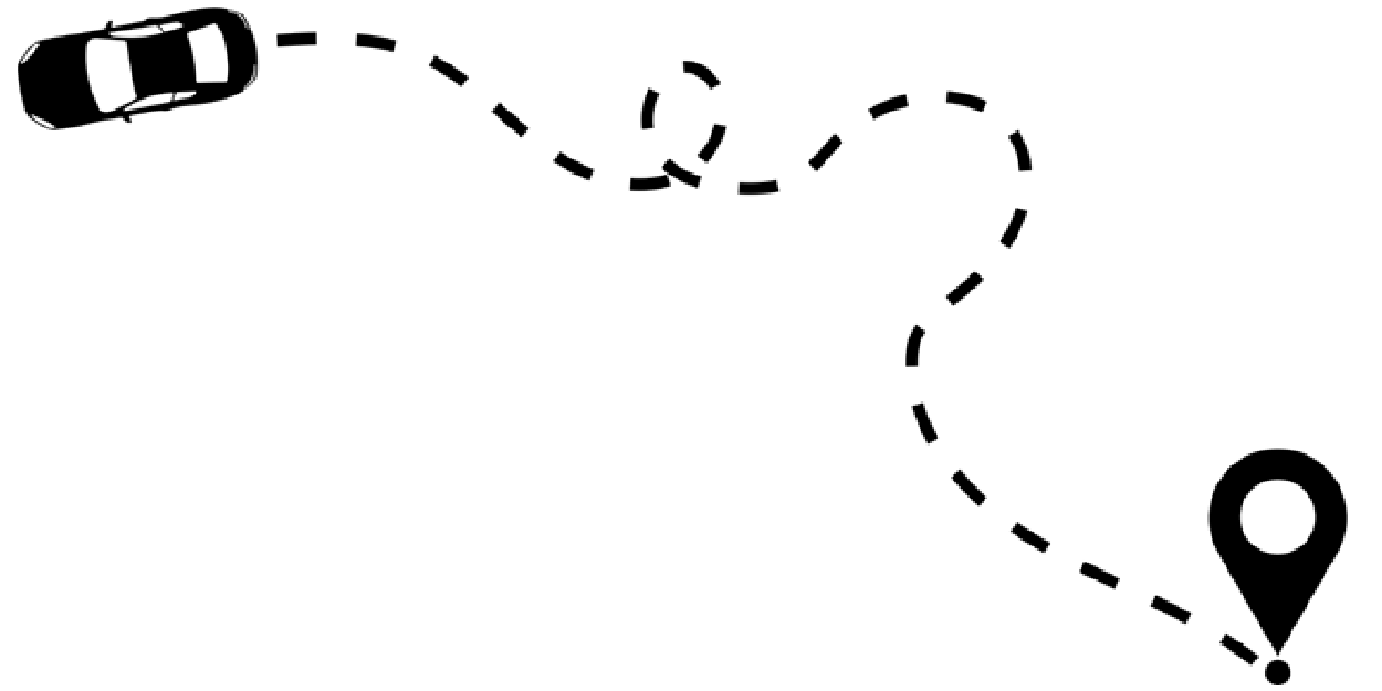 Diddigò Route Planner App (Black - Reverse)